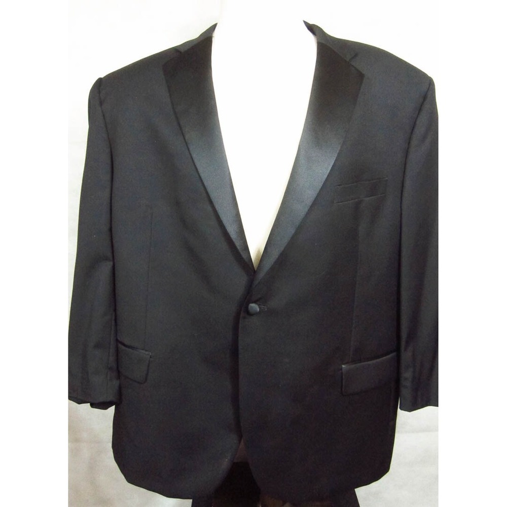 Jos A Bank Signature Gold Tuxedo Formal Jacket 52R Single Button Traditional Fit